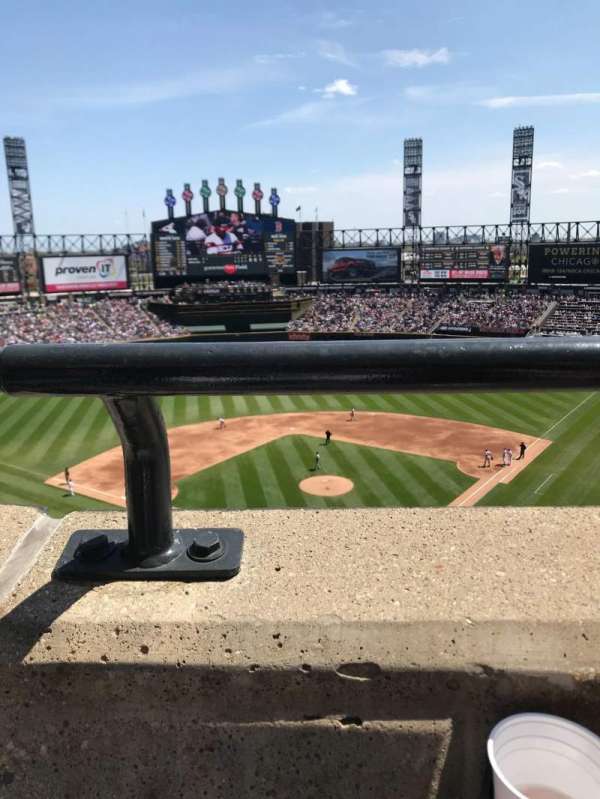 Rate Field, section: 534, row: 1, seat: 3
