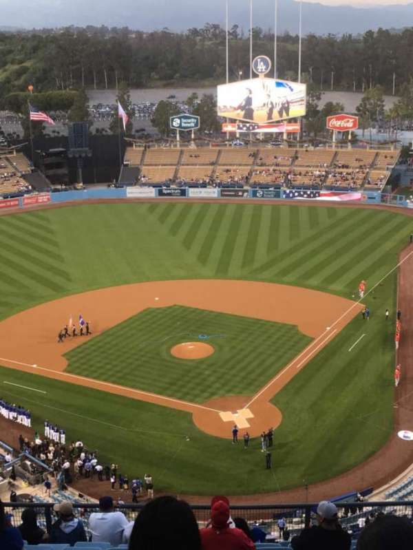 Dodger Stadium, section: 5TD, row: L, seat: 8