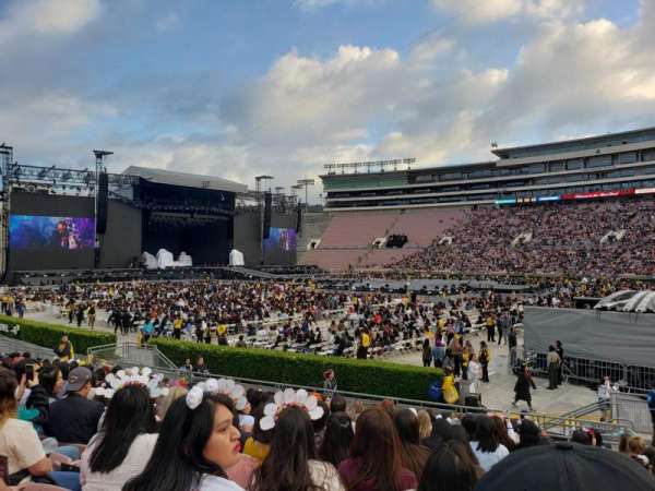 Rose Bowl, section: 7-L, row: 14, seat: 4