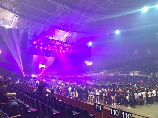 Fort Worth Convention Center, section: 110, row: F, seat: 6