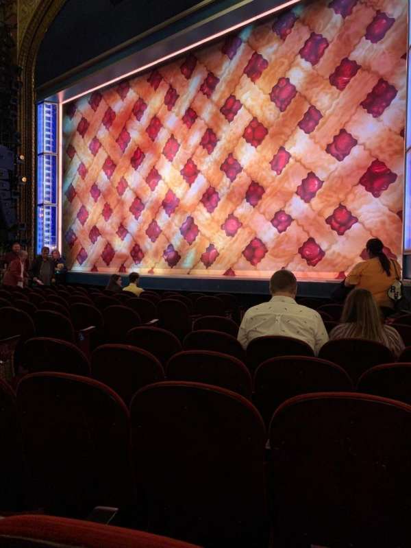 Lena Horne Theatre, section: ORCHESTRA R, row: G, seat: 12