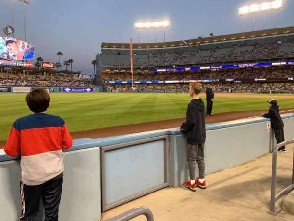 Dodger Stadium, section: 45FD, row: BB, seat: 13