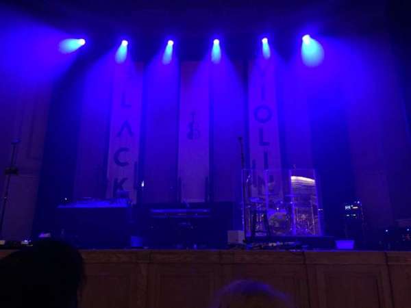 War Memorial Auditorium, section: 3, row: B, seat: 4