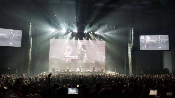 Rosemont Theatre, section: 109, row: W, seat: 10