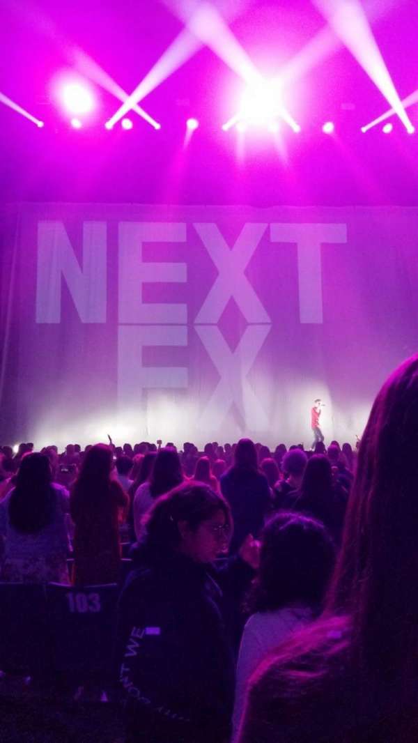 Rosemont Theatre, section: 109, row: W, seat: 10