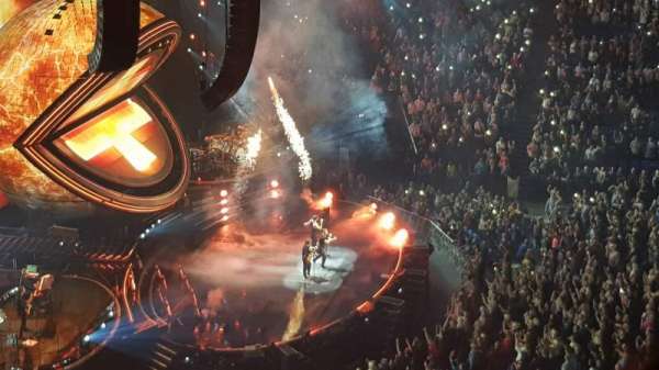 The O2, London, section: 402, row: B, seat: 496