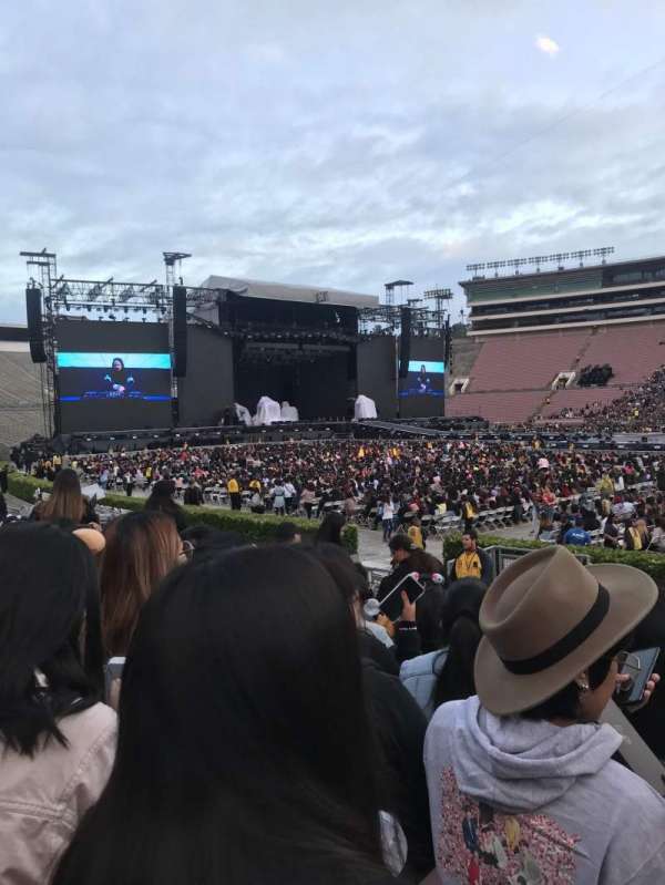 Rose Bowl, section: 6-H, row: 11, seat: 110