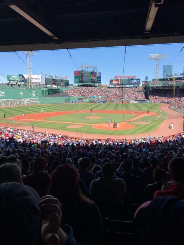 Fenway Park, section: Grandstand 22, row: 10, seat: 15
