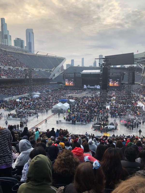Soldier Field, section: 220, row: 21, seat: 7