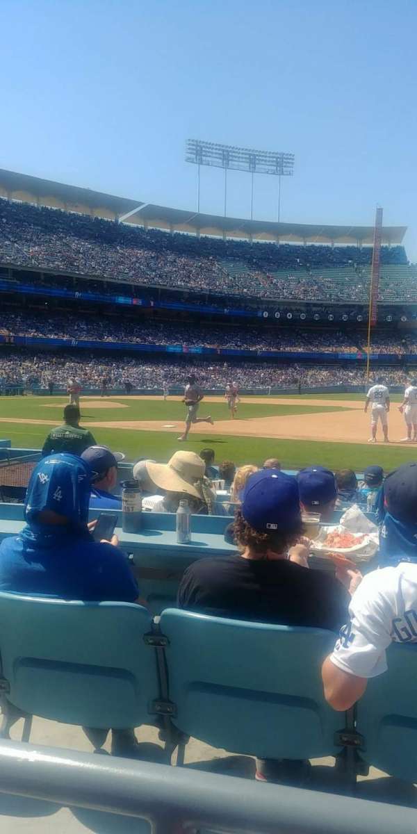 Dodger Stadium, section: 26FD, row: A, seat: 7,8