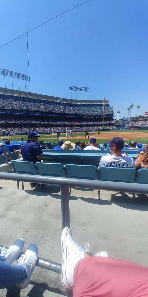 Dodger Stadium, section: 26FD, row: A, seat: 7,8
