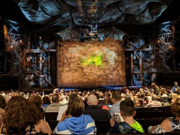 Gershwin Theatre, section: Orchestra C, row: S, seat: 106