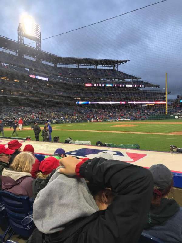 Citizens Bank Park, section: 116, row: 4, seat: 4