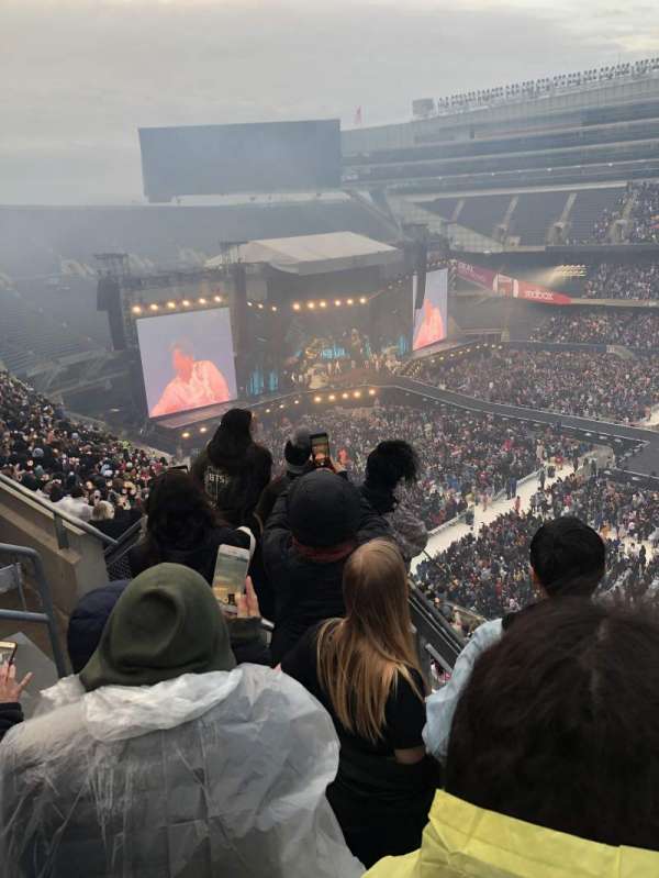 Soldier Field, section: 436, row: 3, seat: 6