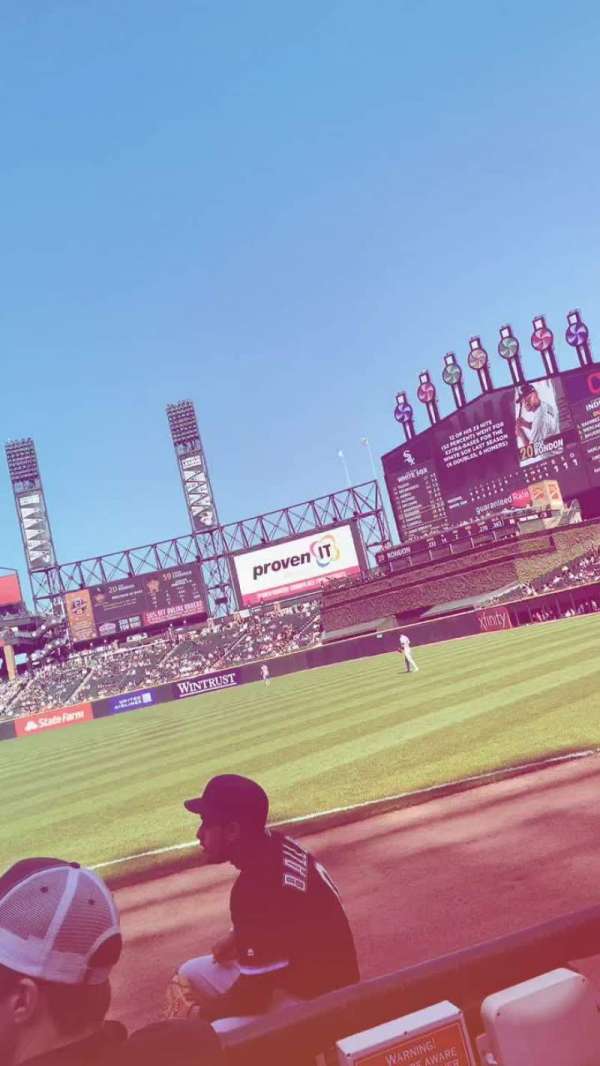 Rate Field, section: 116, row: 1, seat: 6