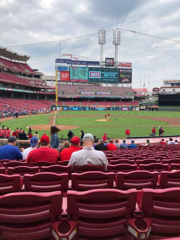 Great American Ball Park, section: 127, row: W, seat: 10
