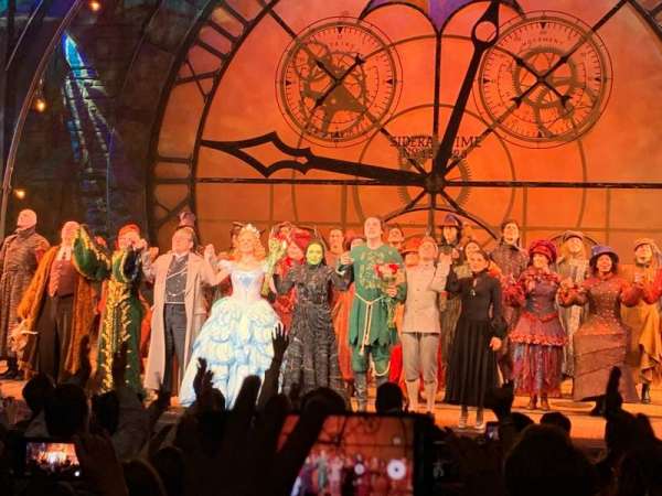 Gershwin Theatre, section: Orchestra C, row: F, seat: 115
