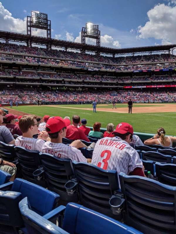 Citizens Bank park, section: 112, row: 7, seat: 10