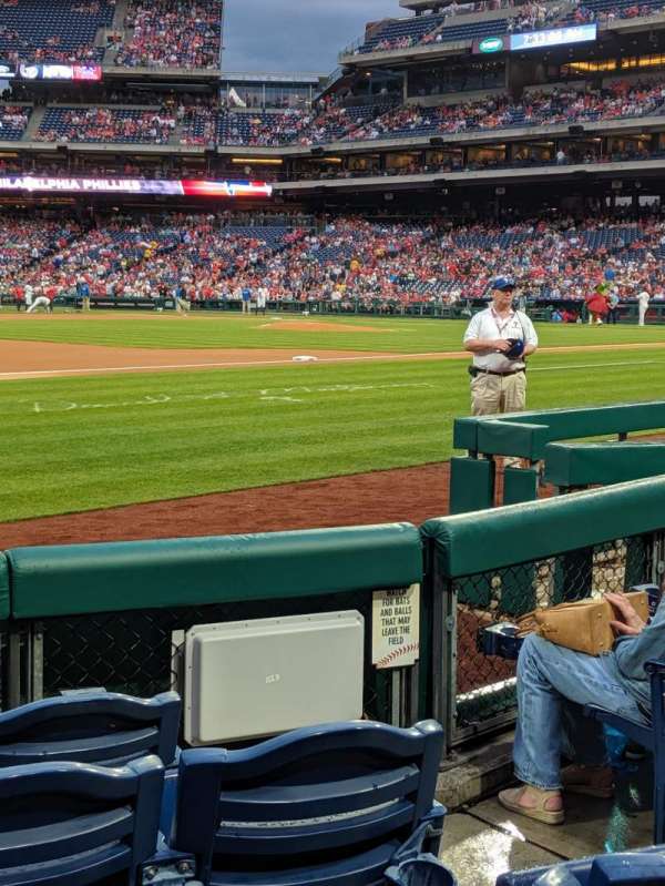 Citizens Bank park, section: 134, row: 5, seat: 4