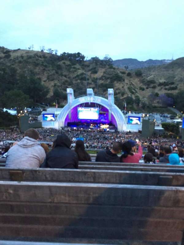 Hollywood Bowl, section: R2, row: 11, seat: 26