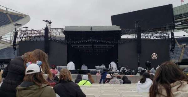 Soldier Field, section: B3, row: 15, seat: 25