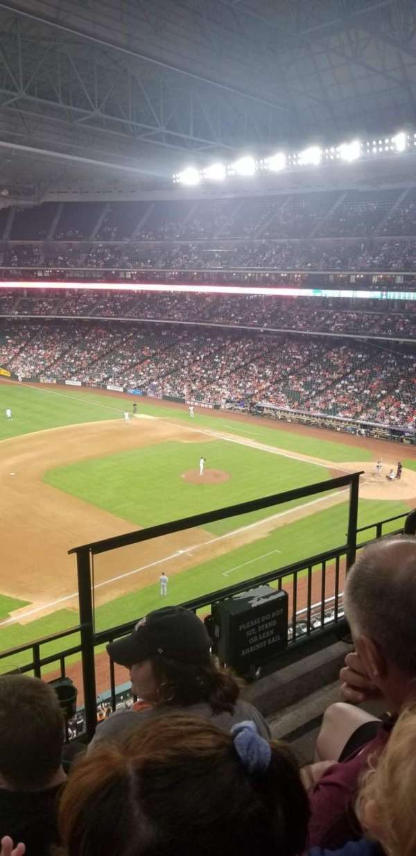 Daikin Park, section: 309, row: 3, seat: 22