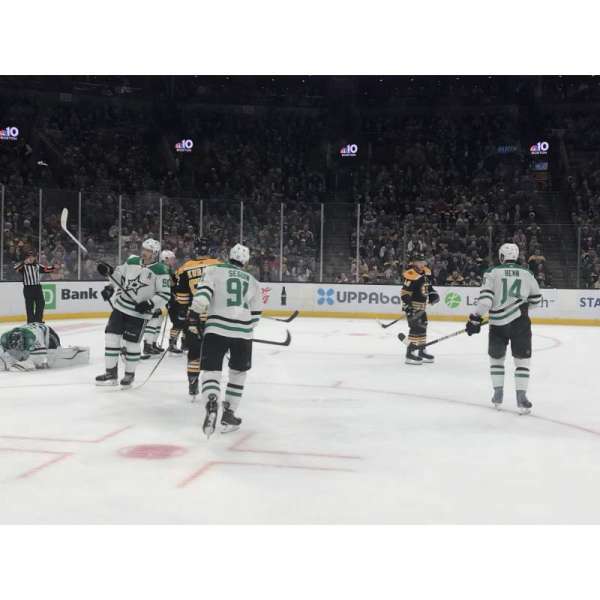 TD Garden, section: 14, row: 2, seat: 3
