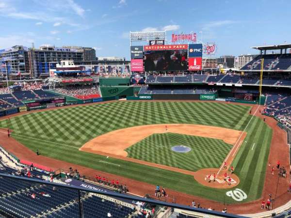 Nationals Park, section: 311, row: B, seat: 13