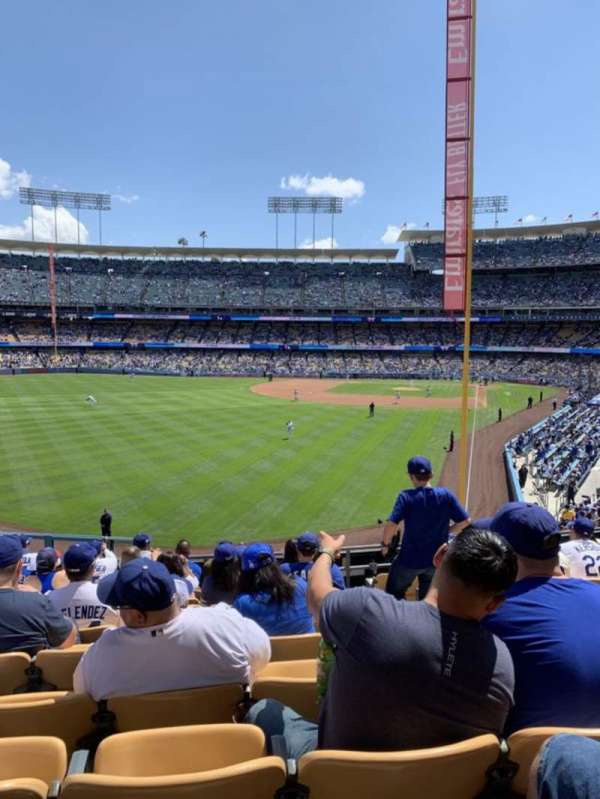 Dodger Stadium, section: 167LG, row: K, seat: 4
