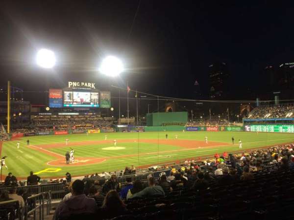 PNC Park, section: 114, row: R, seat: 26