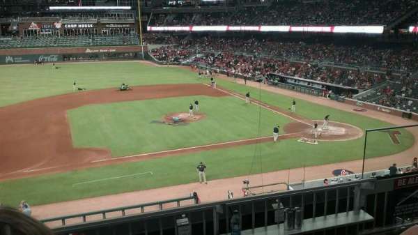 Truist Park, section: 233, row: 3, seat: 5