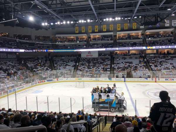 Huntington Center, section: 119, row: S, seat: 18