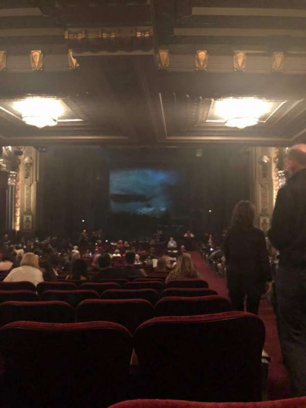 Hollywood Pantages Theatre, section: Orchestra C, row: VV, seat: 101