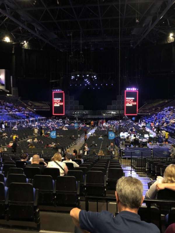 The O2, London, section: 107, row: K, seat: 220