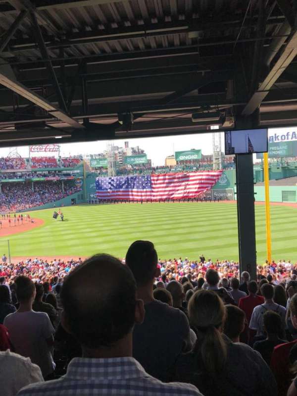 Fenway Park, section: Grandstand 8, row: 12, seat: 18