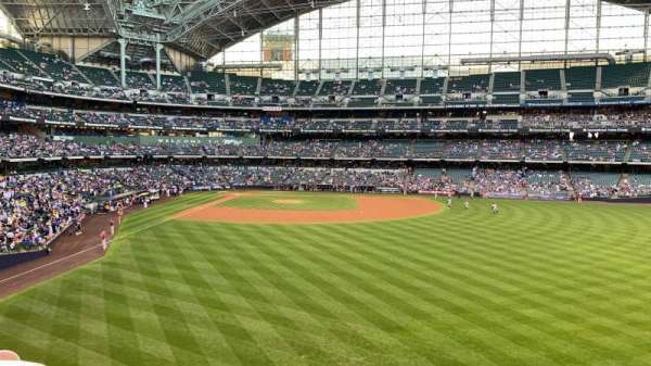 American Family Field, section: 203, row: 5, seat: 17