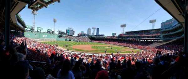 Fenway Park, section: Grandstand 26, row: 2, seat: 13