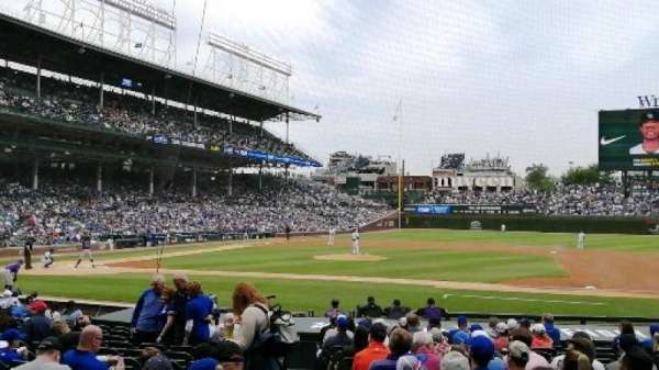Wrigley Field, section: 124, row: 3, seat: 5