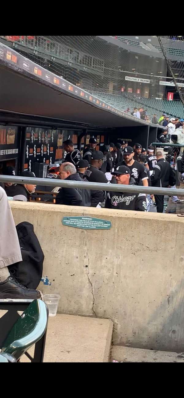 Rate Field, section: 136, row: 1, seat: 6