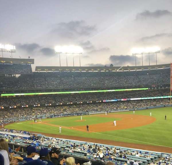 Dodger Stadium, section: 154LG, row: E, seat: 4