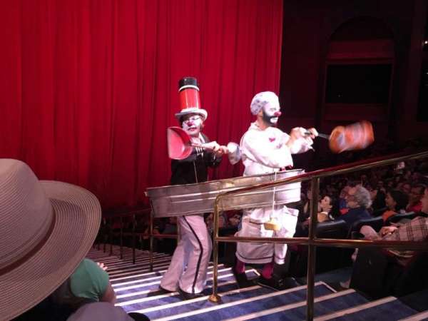 O Theatre, section: 102, row: N, seat: 21