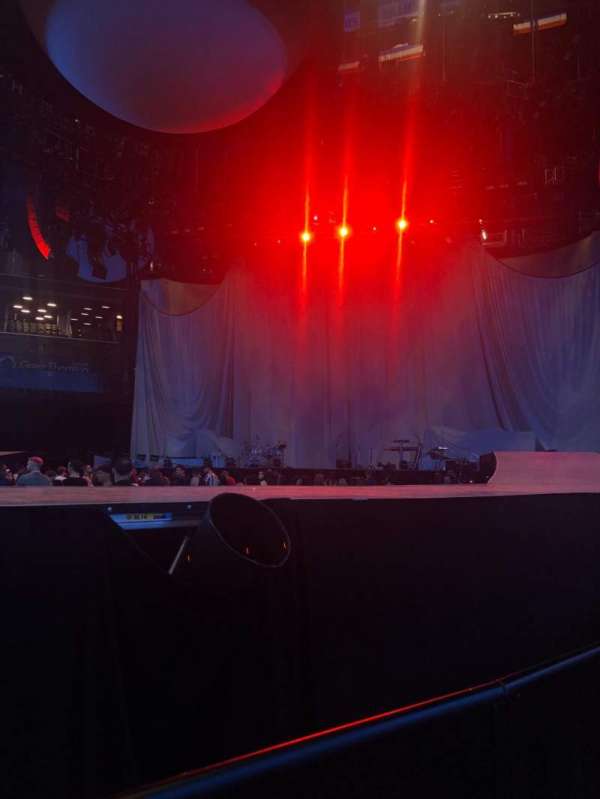Barclays Center, section: Floor 1, row: 3, seat: 13