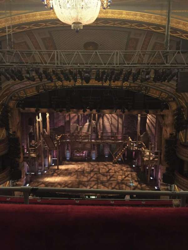 Richard Rodgers Theatre, section: Rear Mezzanine C, row: G, seat: 105