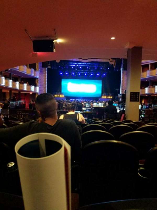 The Met Philadelphia, section: Orchestra 9, row: J, seat: 4