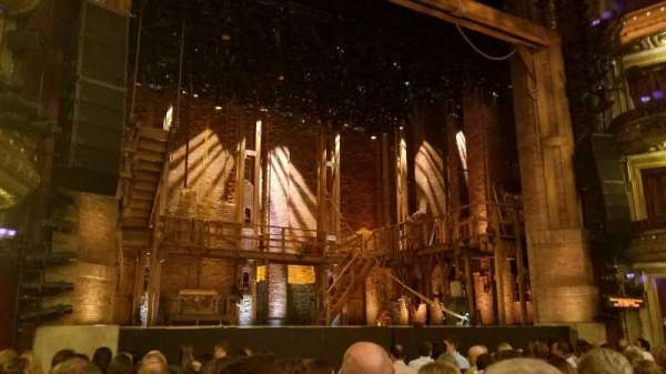 CIBC Theatre, section: Orchestra L, row: L, seat: 9