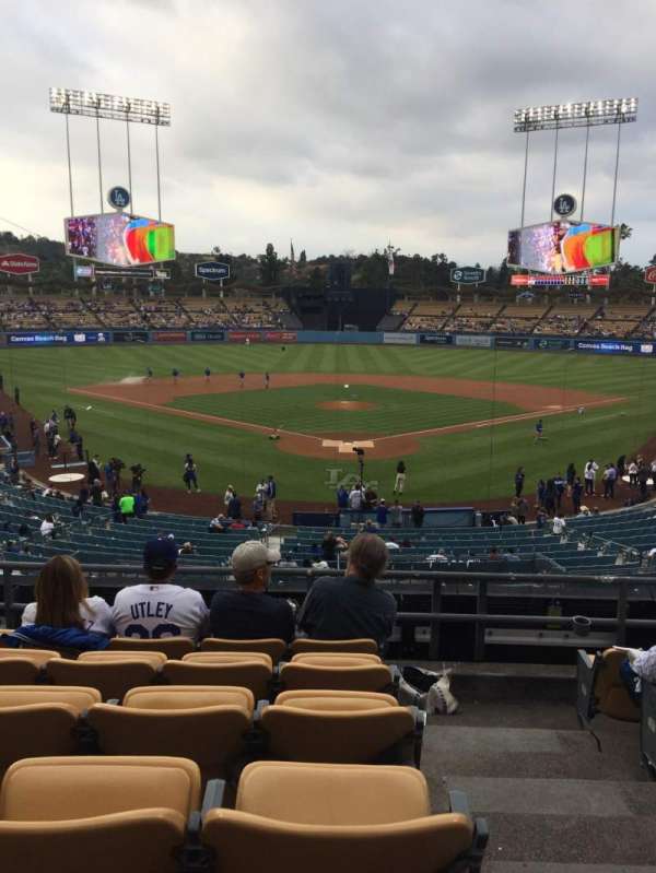 Dodger Stadium, section: 101LG, row: F, seat: 1