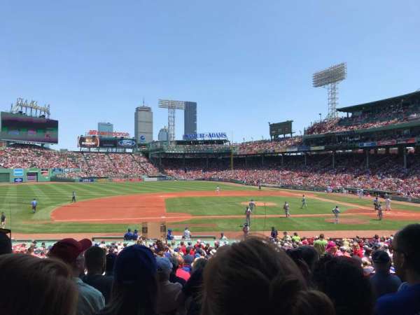 Fenway Park, section: Grandstand 26, row: 1, seat: 15