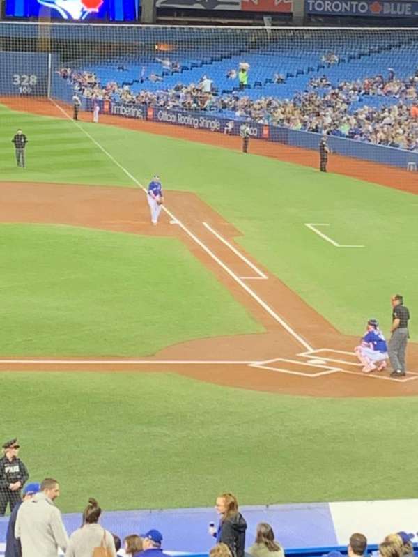 Rogers Centre, section: 126R, row: A, seat: 9
