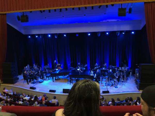 The Town Hall, section: Loge 4, row: 2, seat: 4