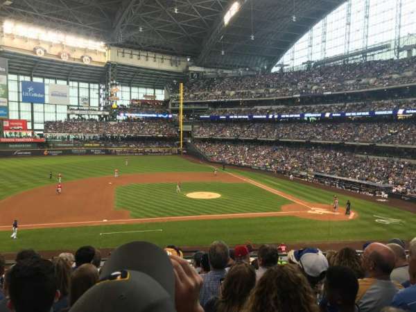 American Family Field, section: 224, row: 7, seat: 14